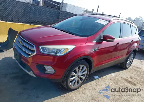 2017 Ford Escape Titanium from USA, damaged, VIN 1FMCU0J99HUB31250